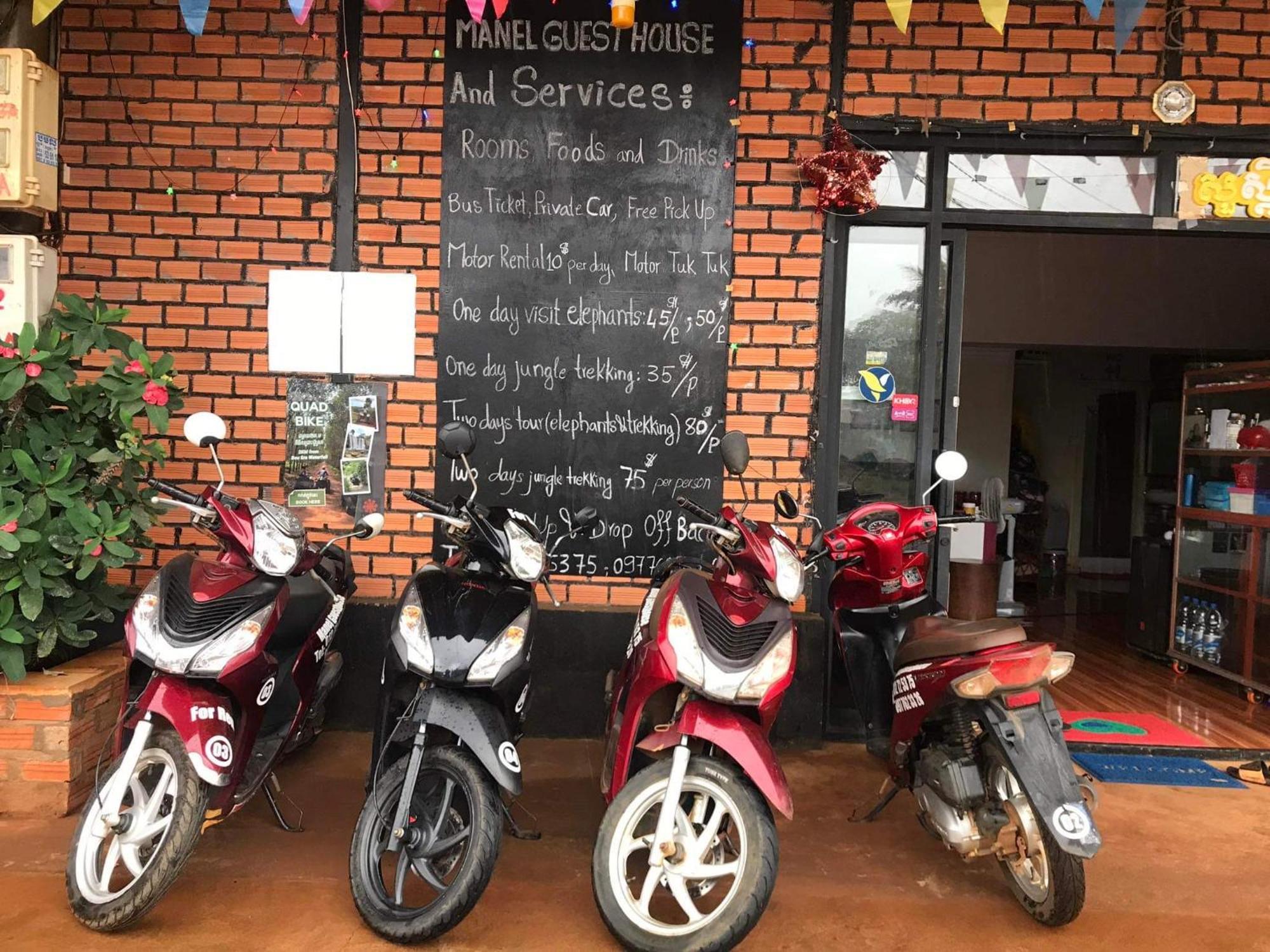 Manel Guesthouse And Restaurant ศรีมโนรม ภายนอก รูปภาพ